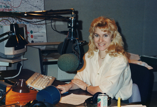 Early MPR photo of Cathy Wurzer