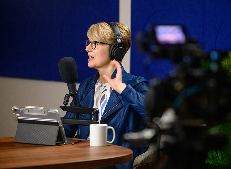 Cathy Wurzer and Mayo Clinic podcast